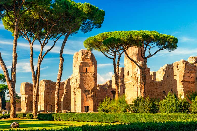Ruínas das termas de Caracalla