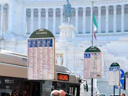 Ônibus em Roma
