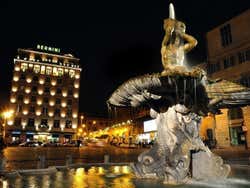 Fonte do Tritão, Piazza Barberini