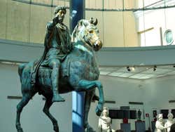 Estátua de Marco Aurélio nos Museus Capitolinos