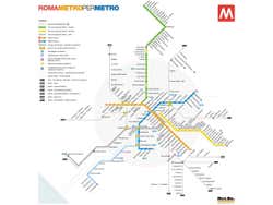 Mapa transporte Roma