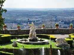 Vistas de Tívoli da Villa d'Este