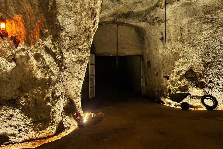 Túnel subterrâneo da Via Appia