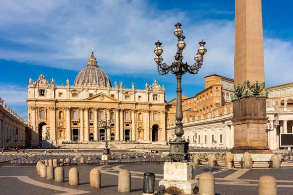 Visita guiada pela Basílica de São Pedro