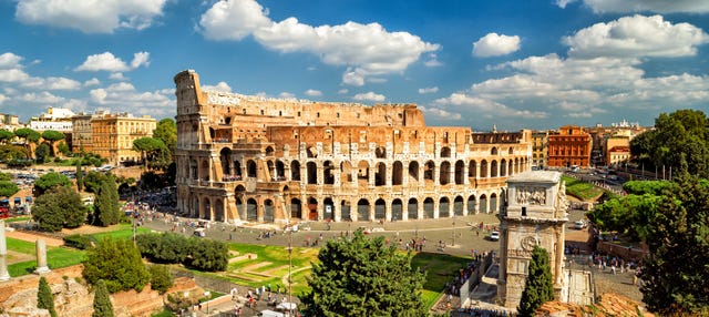 Coliseu, Fórum e Palatino + Arena dos gladiadores
