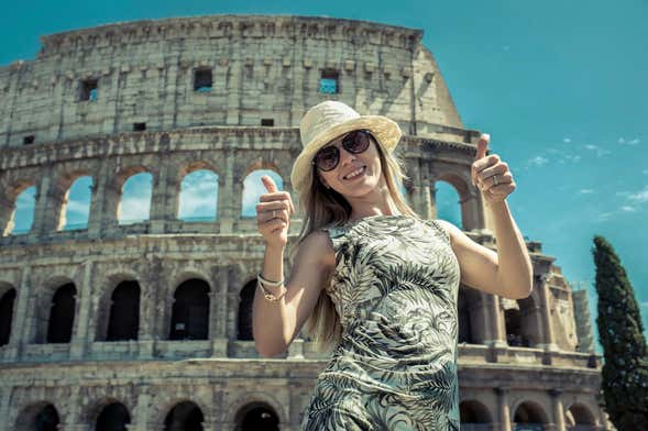 Visita guiada pelo Coliseu, Fórum e Palatino